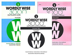 Wordly Wise 3000® 4th Edition Grade 2 SET -- Student Book, Test Booklet and Answer Key (Direct Academic Vocabulary Instruction)