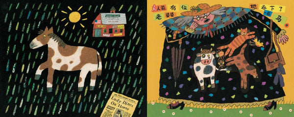 There Was an Old Lady Who Swallowed a Fly(Chinese edition)有个老婆婆吞了一只苍蝇