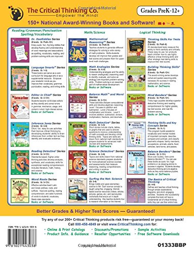 The Critical Thinking Mind Benders Book 3 School Workbook