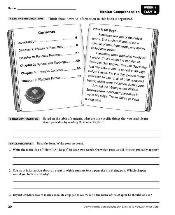Evan Moor Daily Grade 5( 4 book set: 6-Trait Writing, Academic Vocabulary,MATH , Reading )