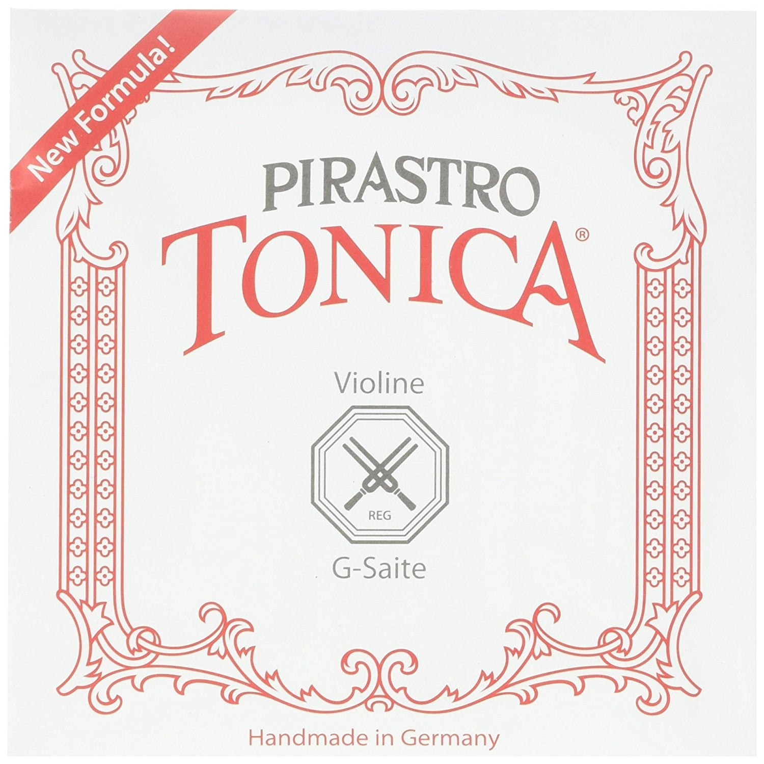 Pirastro TON412021 Tonica Violin Strings, Set, 4/4