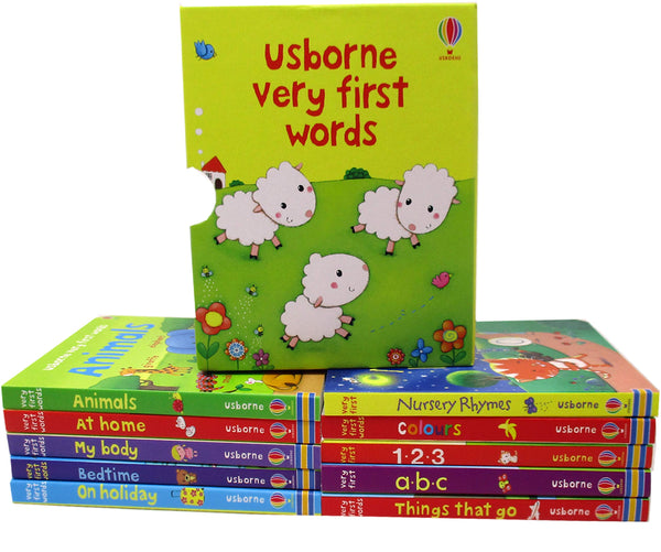 Usborne Very First Words Collection 10 Books Box Set