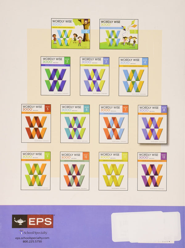 Wordly Wise 3000 Book 8: Systematic Academic Vocabulary Development