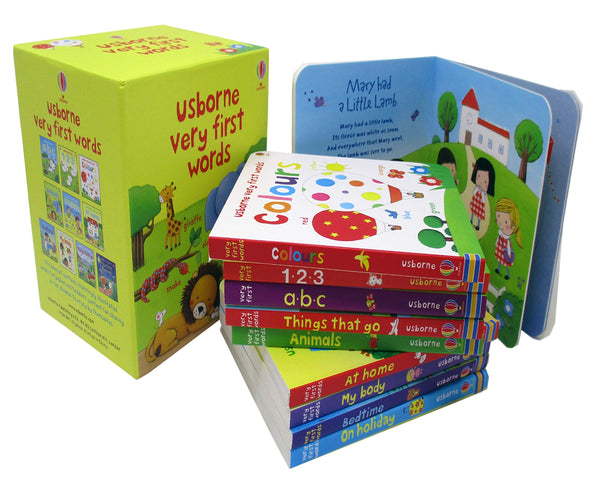 Usborne Very First Words Collection 10 Books Box Set