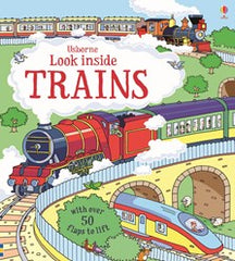 Look inside trains