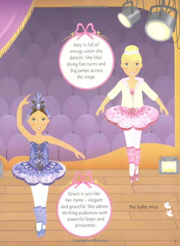 Sticker Dolly Dressing Ballerinas