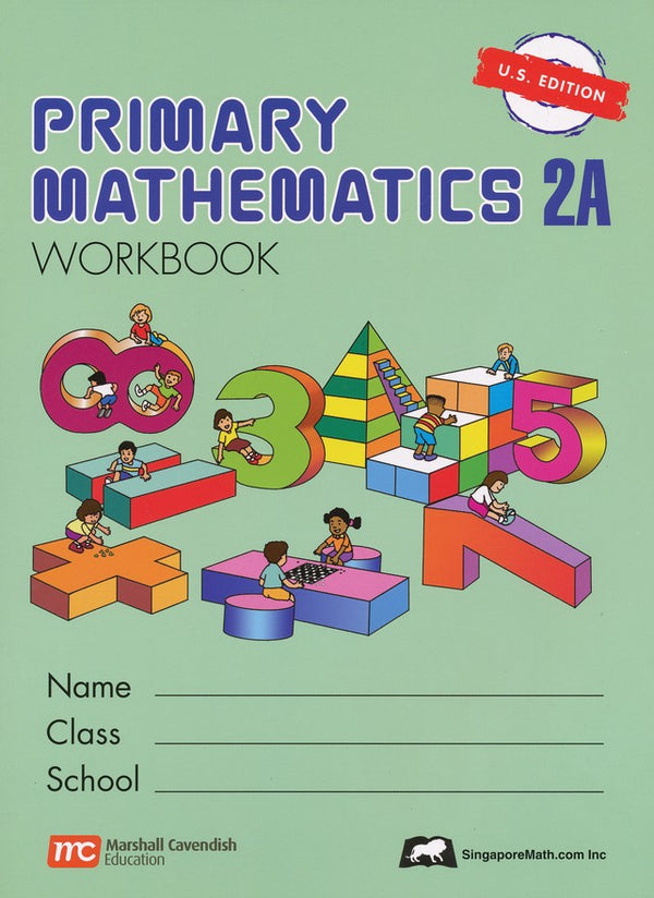 Singapore Math: Grade 2 Primary Math 7 books Bundle (Textbooks + Workbooks + Intensive + Challenge Word Problems, US Edition)