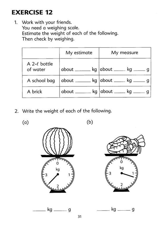 Singapore Math: Grade 3 Primary Math Workbook 3B (US Edition)