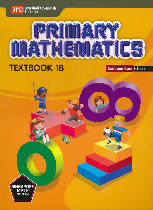 Singapore Math: Grade1 Primary Math Textbook 1A & 1B + Workbook 1A & 1B (4 books set, Common Core Edition)