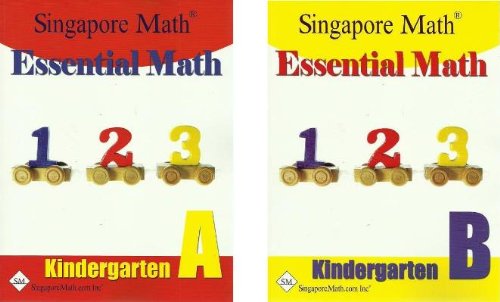 Essential Math Kindergarten SET--Books A and B