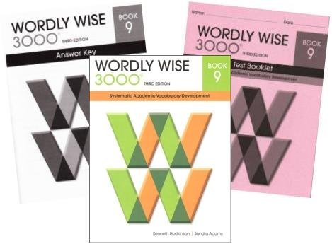 Wordly Wise 3000 Grade 9 SET -- Student, Answer Key and Tests (Systematic Academic Vocabulary Development)