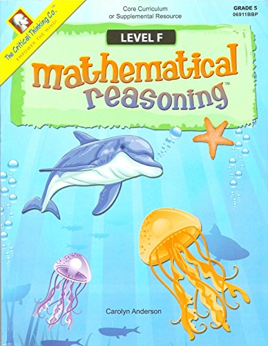 Mathematical Reasoning, Level F, Grade 5