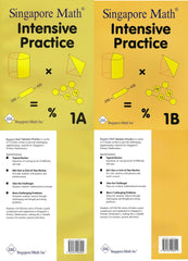 Singapore Math: Grade 1 Primary Mathematics Intensive Practice 1A &1B