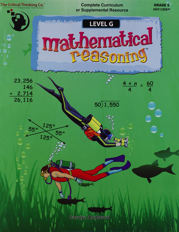 Mathematical Reasoning Level G