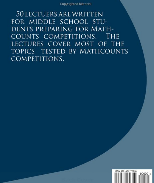 Fifty Lectures for MathCounts Competitions (Volume 1-3)