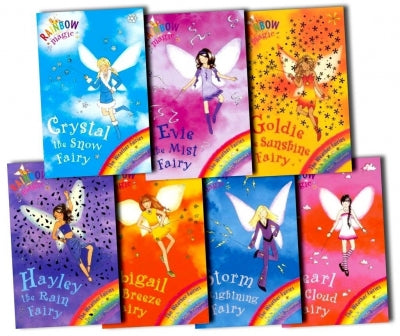 Rainbow Magic Series 2 The Weather Fairies Collection 7 Books Box Set (Books 8 to 14)