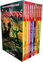 Goosebumps Horrorland Series 10 Books Collection Set by R.L.Stine (Classic Covers Set 2)