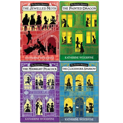 Katherine Woodfine The Sinclairs Mysteries 4 Books Collection Set